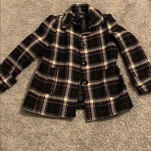 Vintage Plaid Coat